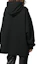 Shop WE11DONE クラシック ブラック プルオーバーフーディー 胸ロゴ ユニセックス WD-TP5-19-500-BK