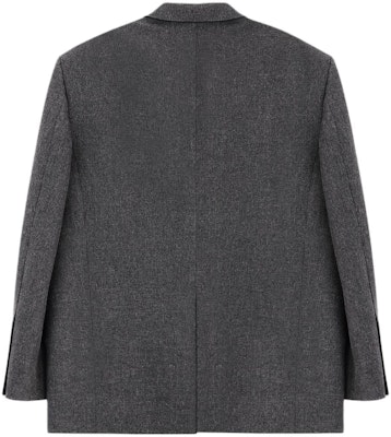 WE11DONE クラシックロゴ ブレザー ユニセックス ブラック グレー ミニマリストデザイン WD-JK4-20-715-U-CH Lookbook WE11DONE クラシックロゴ ブレザー ユニセックス ブラック グレー ミニマリストデザイン WD-JK4-20-715-U-CH