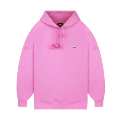WE11DONE Classic Logo Patch Hoodie Unisex Pink WD-SS5-19-128-U-PK