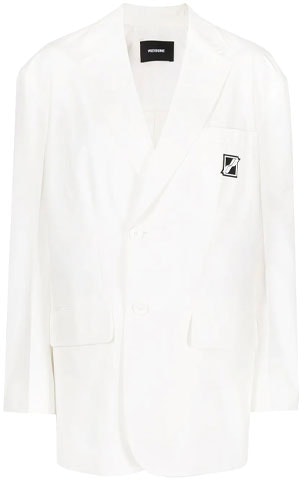 we-11-done-classic-logo-patch-slim-blazer-unisex-white-wd-jk-1-21-014-u-wh