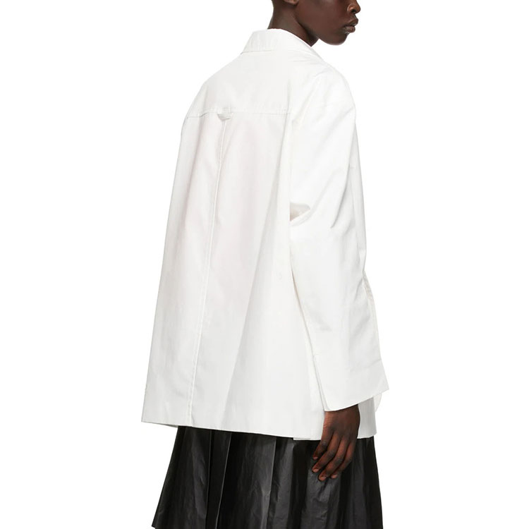 Purchase 위론던 클래식 로고 패치 슬림 블레이저 유니섹스 - 화이트 WD-JK1-21-014-U-WH