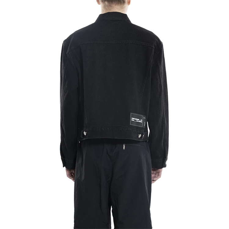 Purchase WE11DONE 經典標誌印花丹寧外套 男女款 黑色 WD-DJ6-20-090-U-BK