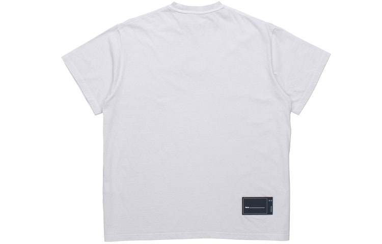 WE11DONE Classic Oversized Unisex White T-Shirt. WD-TP4-20-026-U-IV 圖 3