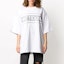 Lookbook WE11DONE Classic Reflective Logo Unisex Printed T-Shirt White. WD-TP5-19-940-WH