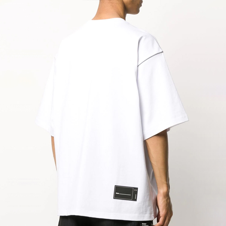 Purchase WE11DONE Classic Reflective Logo Unisex Printed T-Shirt White. WD-TP5-19-940-WH