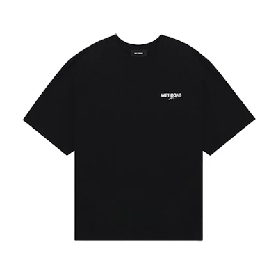 WE11DONE Classic Wave Logo Unisex Crewneck T-Shirt WD-TT1-23-992