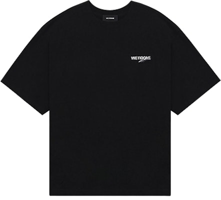 WE11DONE Classic Wave Logo Unisex Crewneck T-Shirt WD-TT1-23-992 Order WE11DONE Classic Wave Logo Unisex Crewneck T-Shirt WD-TT1-23-992