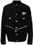 Order WE11DONE Classic WD Logo Zip Denim Jacket Black Unisex Fall Collection. WD-DJ6-20-060-U-BK
