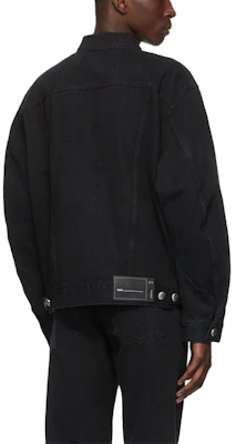WE11DONE Classic WD Logo Zip Denim Jacket Black Unisex Fall Collection. WD-DJ6-20-060-U-BK Purchase WE11DONE Classic WD Logo Zip Denim Jacket Black Unisex Fall Collection. WD-DJ6-20-060-U-BK