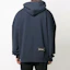 Shop WE11DONE Hoodie Oversized Unisex Logo Colorblock. WD-SS7-20-081-U-YE