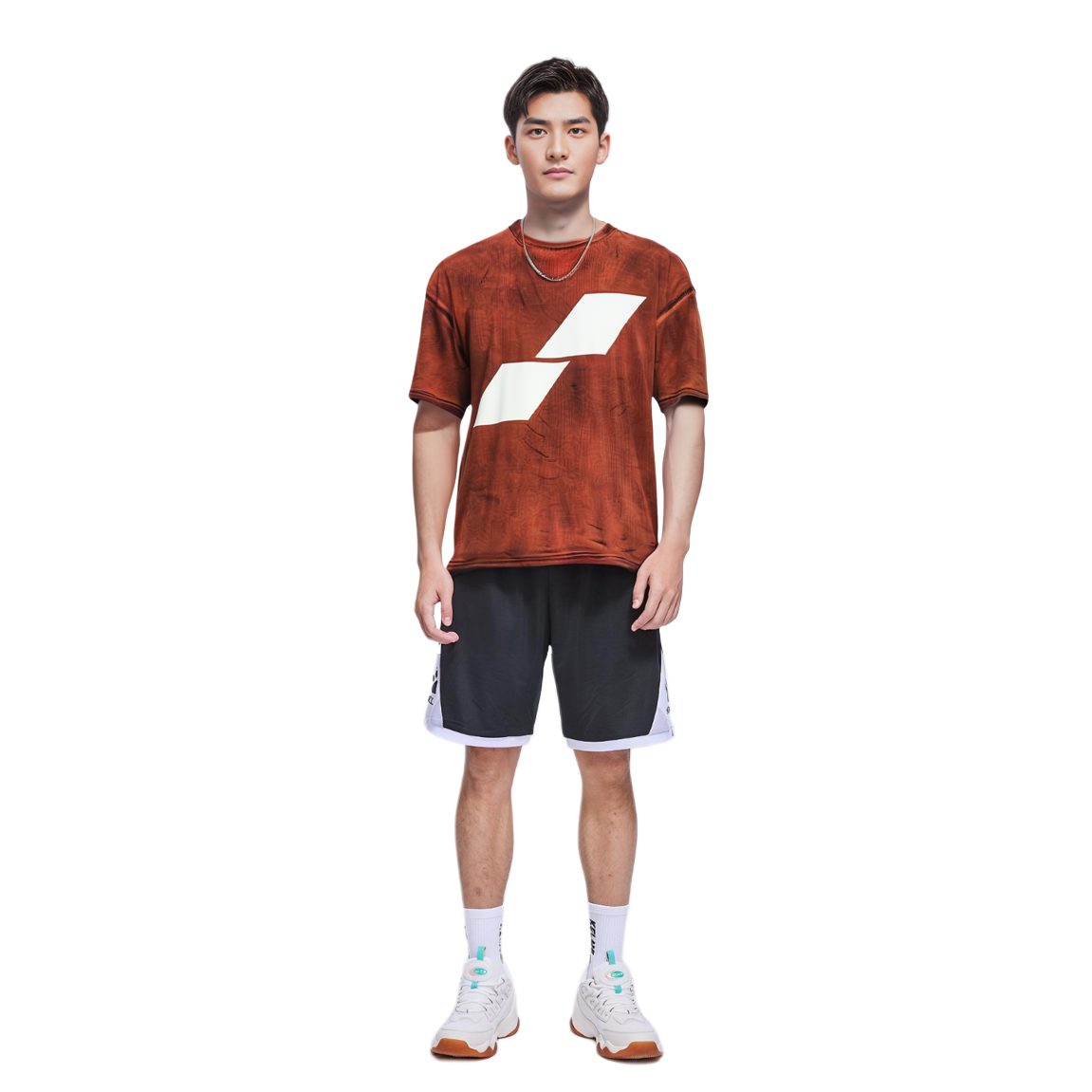 WE11DONE Diamond Logo Printed Short Sleeve T-Shirt Unisex WD-TT1-22-678-U-OR 圖 9