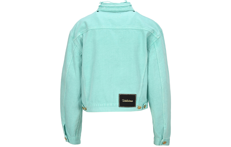 Lookbook WE11DONE Distressed Logo Patch Denim Jacket Unisex WD-DJ0-213-21-U-DMT