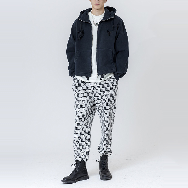 WE11DONE Embroidered Teddy Cartoon Unisex Sweatshirt Navy Blue WD-TH9-20-124-U-NV 圖 6