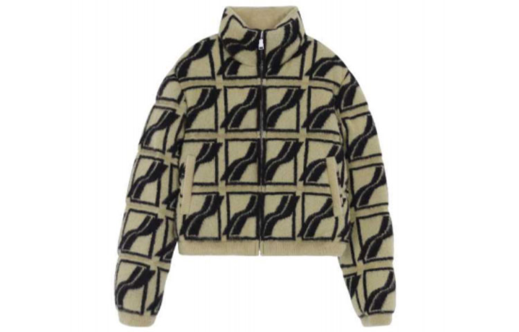 WE11DONE Full-Print Logo Zip-Up Jacket Unisex Long Sleeve Outerwear WD-PJ3-21-036-U-OV 圖 2