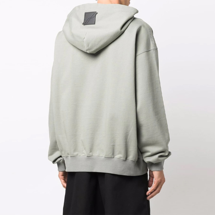 WE11DONE FW21 Colorful Classic Logo Hoodie Unisex Grey. WD-TH3-21-517-U-KK 圖 5