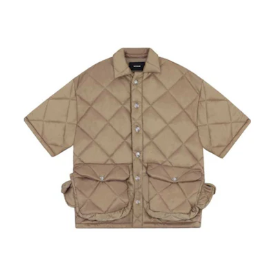 WE11DONE FW21 Double Pocket Button-Up Jacket Brown Unisex WD-BL3-21-140-U-BG
