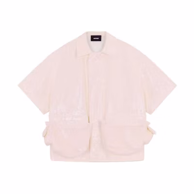 WE11DONE FW21 Double Pocket Jacket Unisex Cinnamon Pink WD-BL3-21-139-U-BG