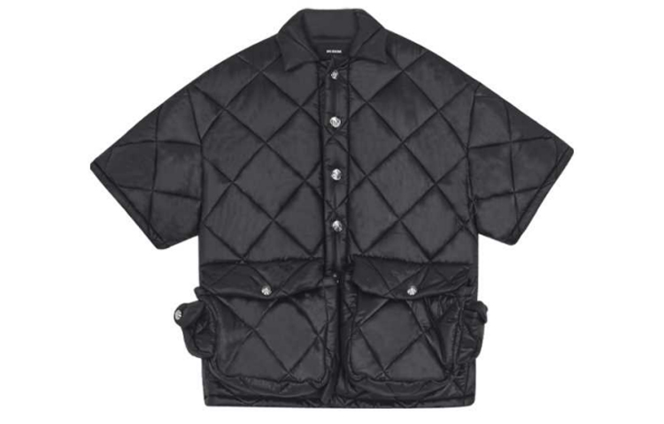 WE11DONE FW21 Dual-Pocket Jacket Unisex Black WD-BL3-21-140-U-BK