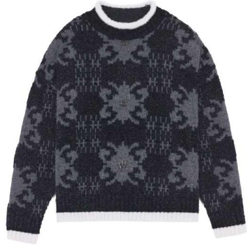 we-11-done-fw-21-jacquard-pattern-knit-pullover-sweater-unisex-black-grey-wd-ko-3-21-609-u-gy