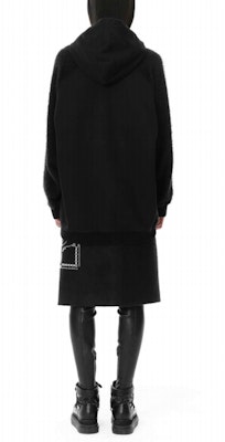 WE11DONE FW21 復古標誌印花男女款黑色連帽衫。 WD-TH3-21-506-U-BK Shop WE11DONE FW21 復古標誌印花男女款黑色連帽衫。 WD-TH3-21-506-U-BK