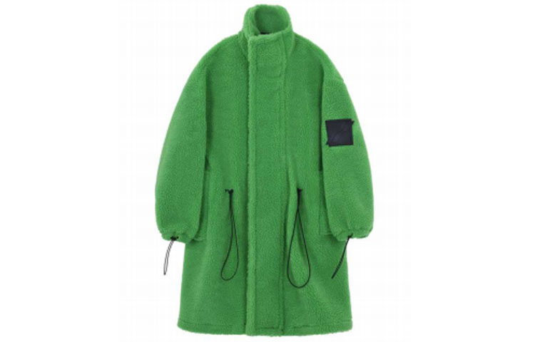 WE11DONE FW21 Oversized Jumpersky Fleece Coat Green Unisex WD-JP3-21-193-U-GR 圖 2