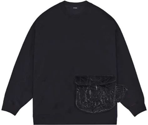 Sudadera Unisex Negra Oversized WE11DONE FW21 con Bolsillo Frontal WD-TT3-21-545-U-BK Buy Sudadera Unisex Negra Oversized WE11DONE FW21 con Bolsillo Frontal WD-TT3-21-545-U-BK