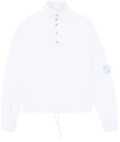 WE11DONE FW21 Plain Logo Pullover Jacket Unisex White WD-TS3-21-504-U-WH WE11DONE FW21 Plain Logo Pullover Jacket Unisex White WD-TS3-21-504-U-WH