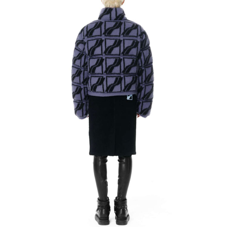 WE11DONE FW21 Purple Logo High-Neck Long Sleeve Jacket Unisex WD-PJ3-21-036-U-PP 圖 4