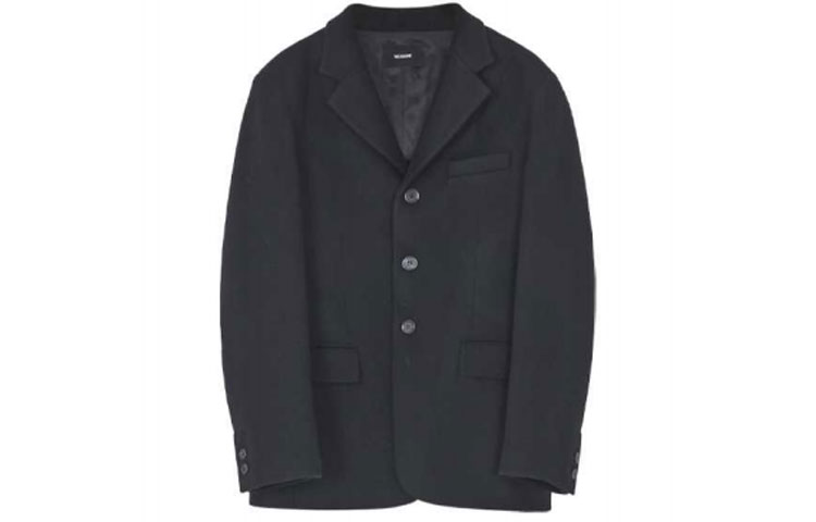 WE11DONE FW21 Single-Breasted Blazer Jacket Men’s Black WD-JK3-21-070-M-BK 圖 2