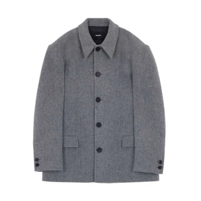 WE11DONE FW21 Single-Breasted Wool Jacket Grey WD-JK3-21-095-M-GY