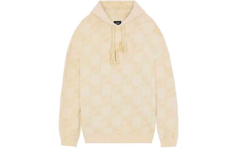 WE11DONE FW21 Unisex Beige Sweatshirt WD-TH3-21-581-U-IV 圖 2