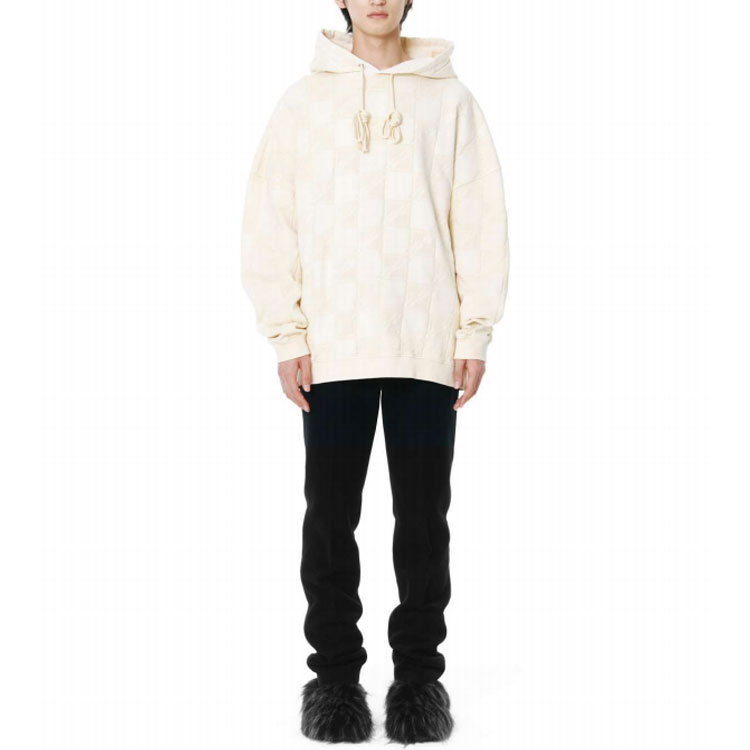 WE11DONE FW21 Unisex Beige Sweatshirt WD-TH3-21-581-U-IV 圖 3