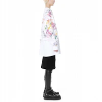 Purchase WE11DONE FW21 男女同款白色長袖T恤附標誌貼片 WD-TT3-21-599-U-WH