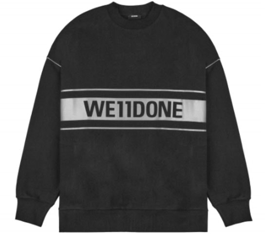 we-11-done-fw-22-3-m-reflective-logo-print-black-unisex-long-sleeve-sweatshirt-wd-ss-5-19-048-bk