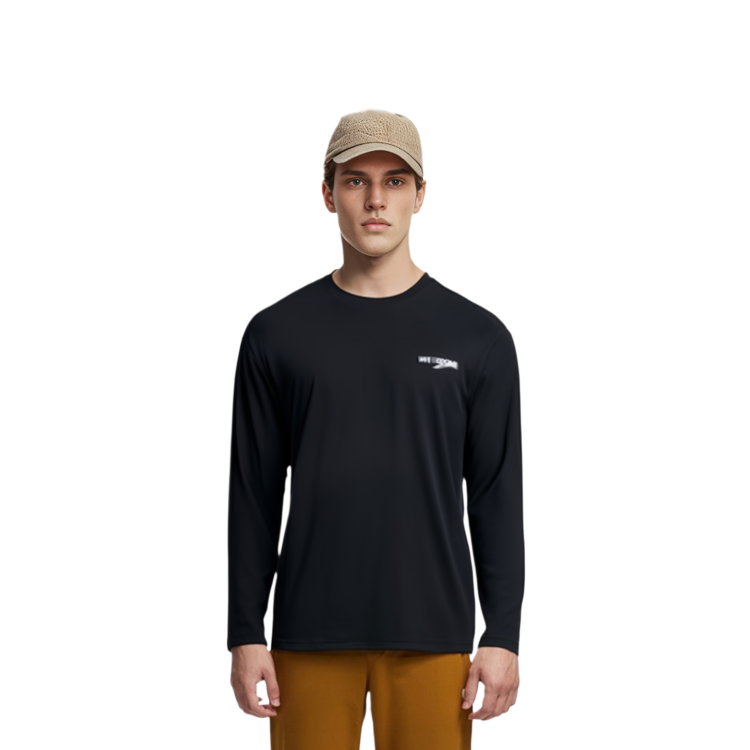 WE11DONE FW22  Black Graphic Print Long Sleeve T-Shirt. WD-TT3-22-793-U-BK 圖 7