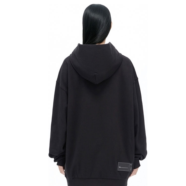 Shop Sudadera Negra WE11DONE FW22 con Logo y Gráficos Frontales. WD-TH3-22-729-U-BK