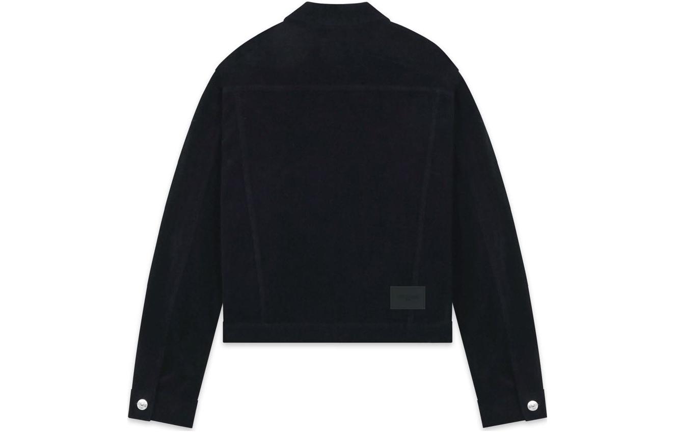 WE11DONE FW22 Black Letter Logo Print Collared Jacket Unisex WD-DJ3-22-375-U-BK 圖 3