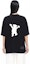 Shop WE11DONE FW22 Global Exclusive Logo Bear Print T-Shirt Unisex Black WD-TT1-22-849-U-BK