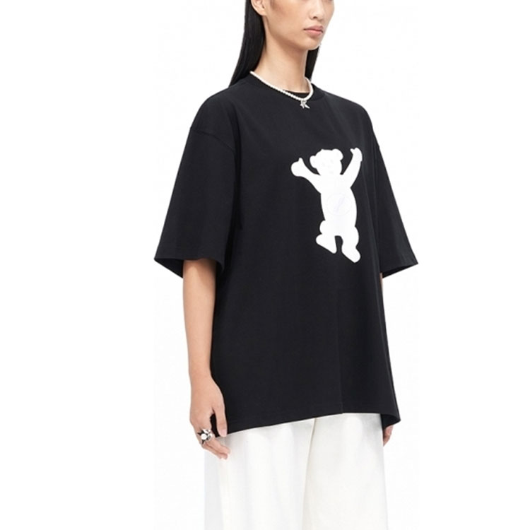 Purchase WE11DONE FW22 Global Exclusive Logo Bear Print T-Shirt Unisex Black WD-TT1-22-849-U-BK