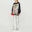 Purchase WE11DONE FW22 Graffiti Poster Print Pullover Sweatshirt Unisex Black. WD-TP4-20-728-U-BK
