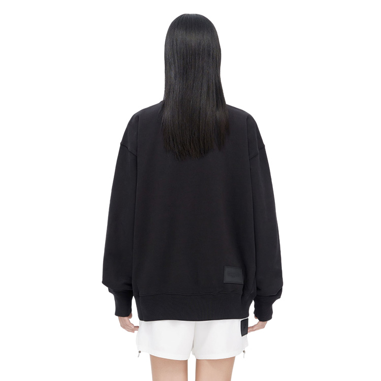 WE11DONE FW22 Graphic Print Crewneck Pullover Sweatshirt Unisex Black Gift Box WD-TS3-22-829-U-BK 圖 5