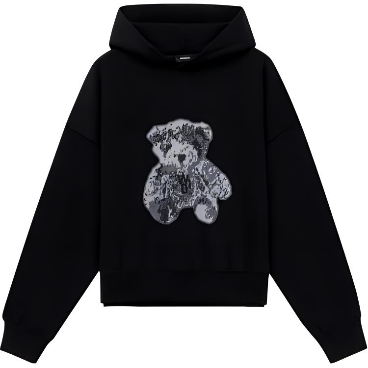 WE11DONE FW22 Graphic Print Pullover Long Sleeve Sweatshirt Unisex Black WD-TH3-22-866-U-BK 圖 2