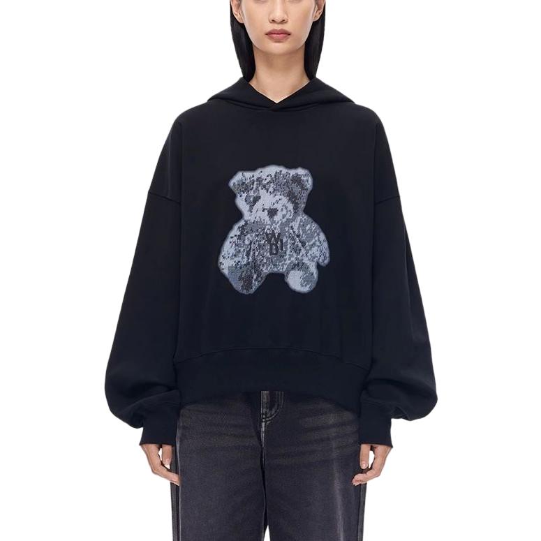 WE11DONE FW22 Graphic Print Pullover Long Sleeve Sweatshirt Unisex Black WD-TH3-22-866-U-BK 圖 4
