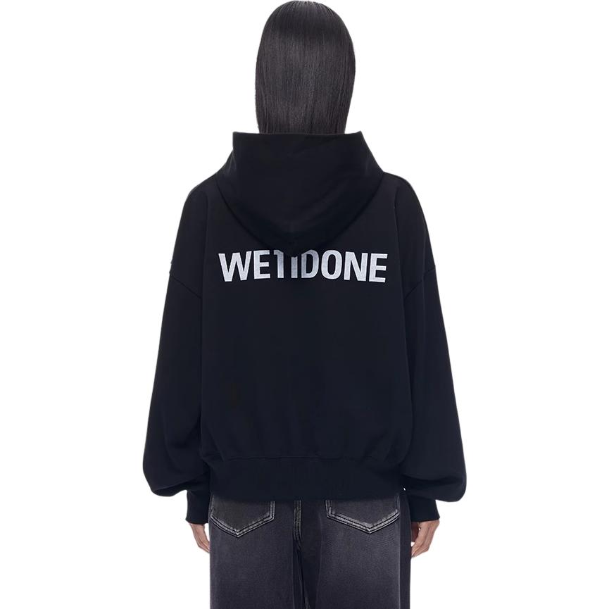 WE11DONE FW22 Graphic Print Pullover Long Sleeve Sweatshirt Unisex Black WD-TH3-22-866-U-BK 圖 6