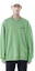 Sizing WE11DONE FW22 그린 오버사이즈 로고 크루넥 스웻셔츠 유니섹스 WD-SS5-19-916-LM