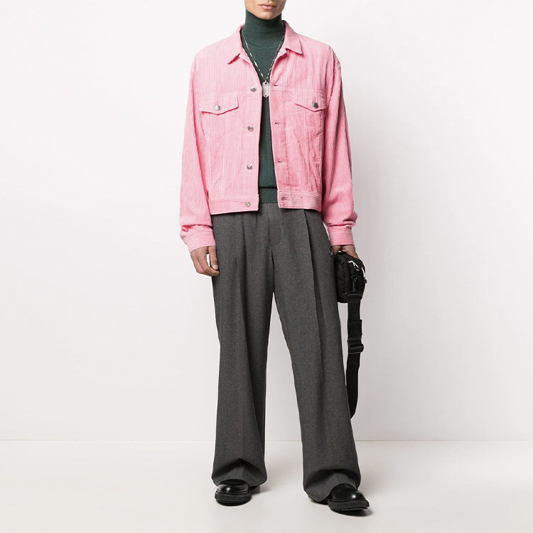 Lookbook WE11DONE FW22 Grey Classic Logo Knit Jogger Pants Unisex Gray WD-PT4-20-729-U-CH