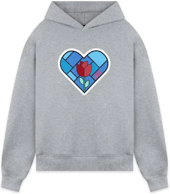 WE11DONE 2022秋冬灰色心形印花宽松连帽衫 男女同款 WD-TH3-22-777-U-MG Order WE11DONE 2022秋冬灰色心形印花宽松连帽衫 男女同款 WD-TH3-22-777-U-MG