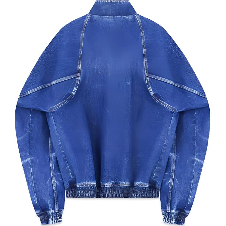 WE11DONE FW22 Half-Zip High Neck Denim Jacket Unisex Blue WD-DJ3-22-310-U-NV 圖 3