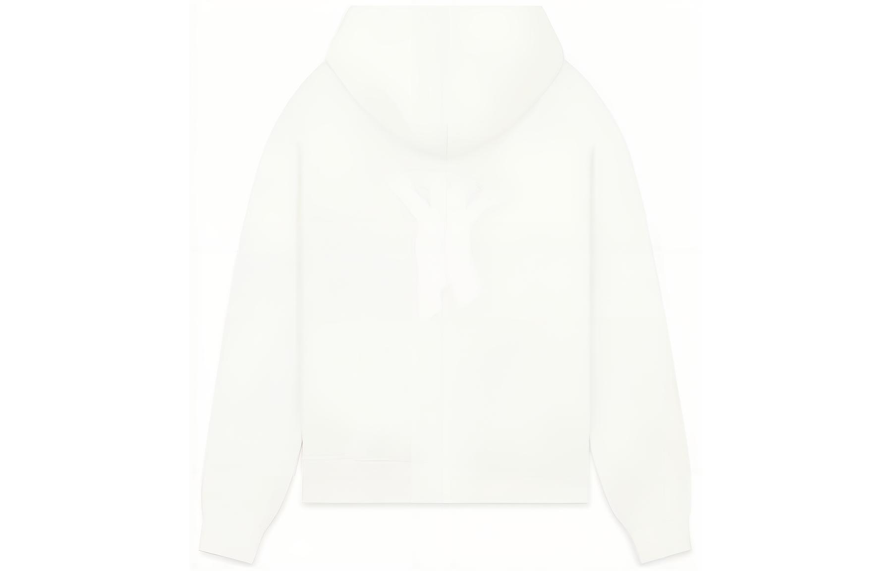 WE11DONE FW22 Ivory White Unisex Sweatshirt with Bear Graphic Print WD-TH3-22-727-U-IV 圖 3