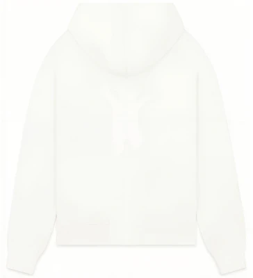WE11DONE FW22 Ivory White Unisex Sweatshirt with Bear Graphic Print WD-TH3-22-727-U-IV Lookbook WE11DONE FW22 Ivory White Unisex Sweatshirt with Bear Graphic Print WD-TH3-22-727-U-IV